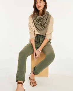 Kujten Sweaters & Sweatshirts>3/4 Sleeves V-Neck Cashmere Sweater Organique