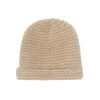 Kujten Baby>Baby Cashmere Beanie Beige Chine