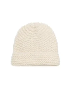 Kujten Hats & Headbands>Baby Cashmere Hat Blanc