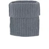 Kujten Scarves & Snoods>Cardigan Stitch Cashmere Snood, 16-Thread Gris Flanelle