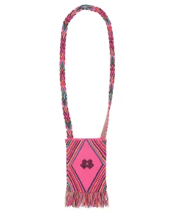 Kujten Bags>Cashmere Bag Rose Fluo