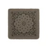 Kujten Scarves & Snoods>Cashmere Bandana, 2-Threads Kaki Chine