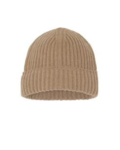 Kujten Hats & Headbands>Cashmere Beanie Camelo