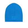 Kujten Hats & Headbands>Cashmere Beanie With Rollers Bleu Kabalos