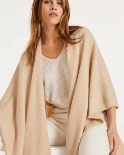 Kujten Capes & Ponchos>Cashmere Cape, 2-Threads Organique