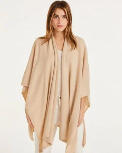 Kujten Capes & Ponchos>Cashmere Cape, 2-Threads Organique