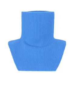 Kujten Scarves & Snoods>Cashmere Collar Bleu Kabalos