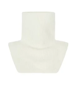 Kujten Scarves & Snoods>Cashmere Collar Blanc Vintage