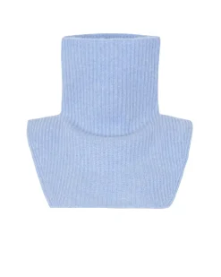 Kujten Scarves & Snoods>Cashmere Collar Bleu Jeans