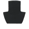 Kujten Scarves & Snoods>Cashmere Collar, 6-Threads Noir