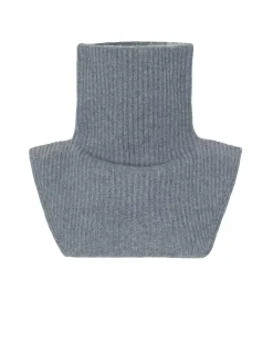 Kujten Scarves & Snoods>Cashmere Collar, 6-Threads Gris Flanelle