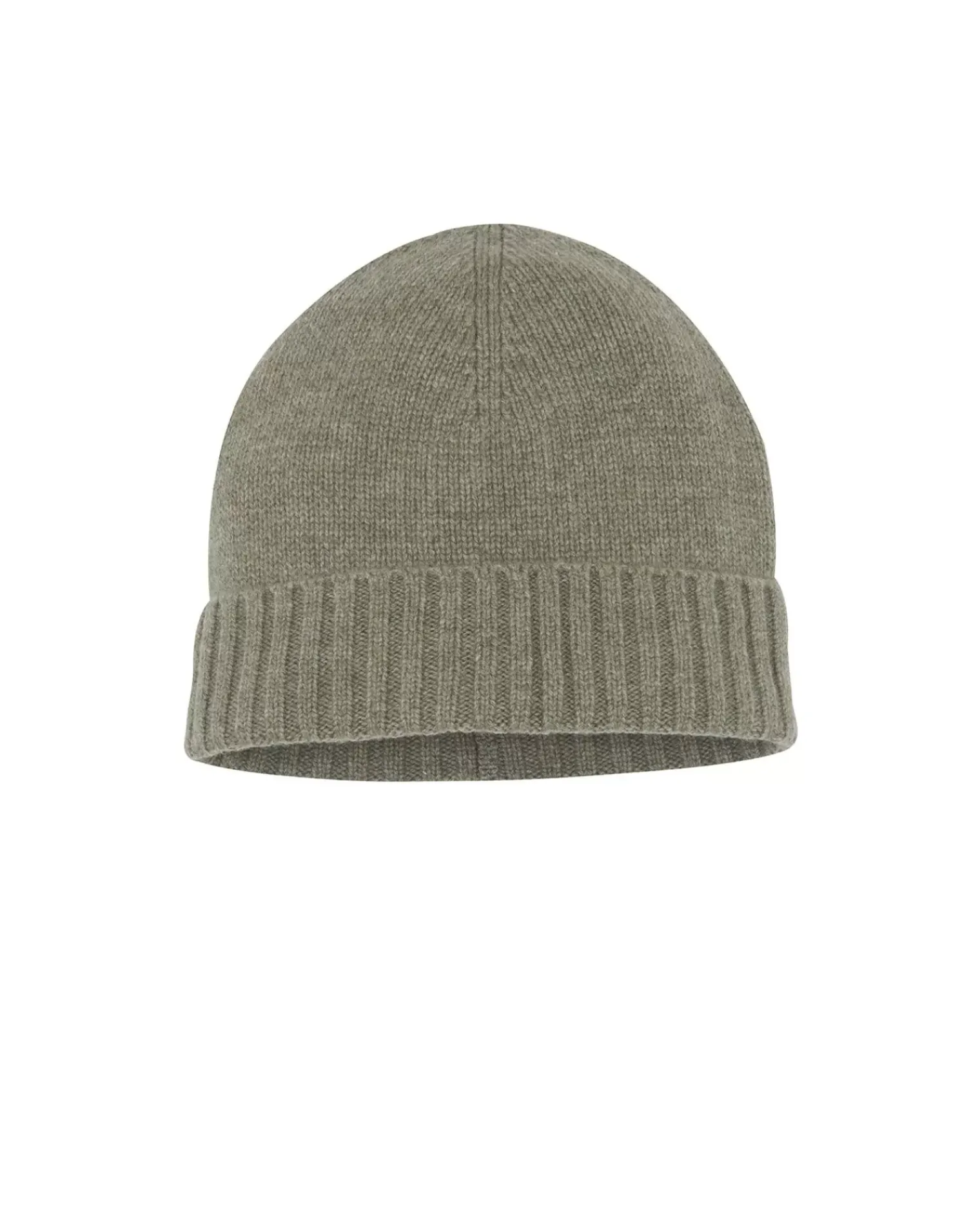 Kujten Hats & Headbands>Cashmere Hat, 6-Threads Kaki Chine