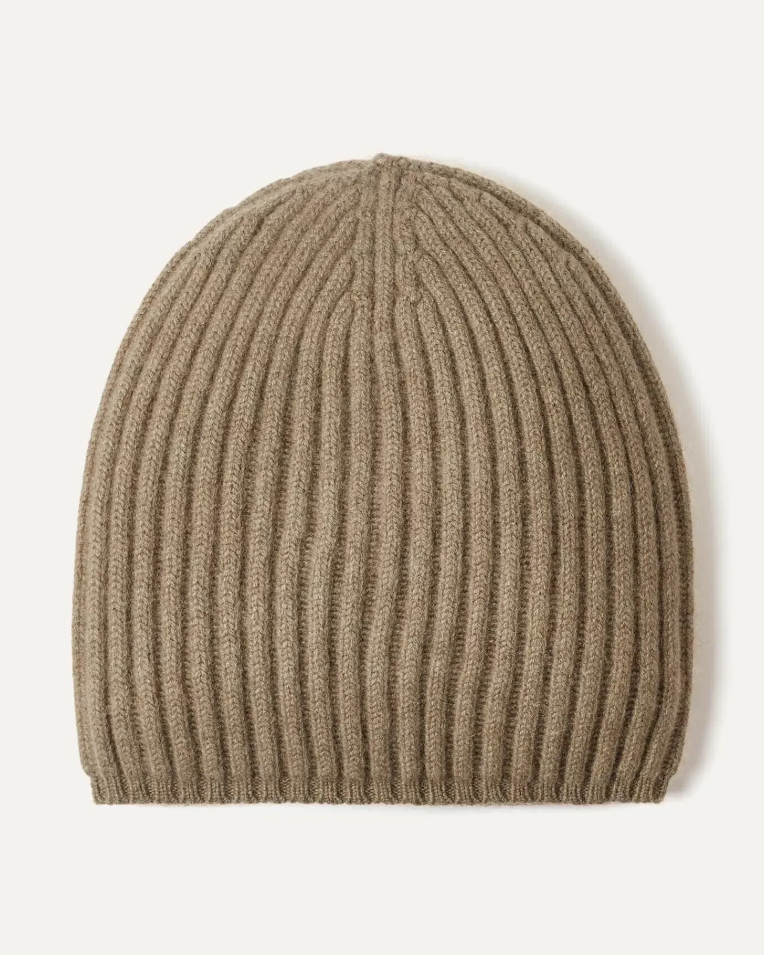 Kujten Hats & Headbands>Cashmere Hat, 6-Threads Kaki Chine