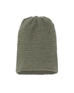 Kujten Hats & Headbands>Cashmere Hat, 12-Threads Kaki Chine