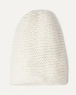Kujten Hats & Headbands>Cashmere Hat, 12-Threads Blanc