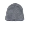 Kujten Hats & Headbands>Cashmere Hat, 6-Threads Gris Flanelle