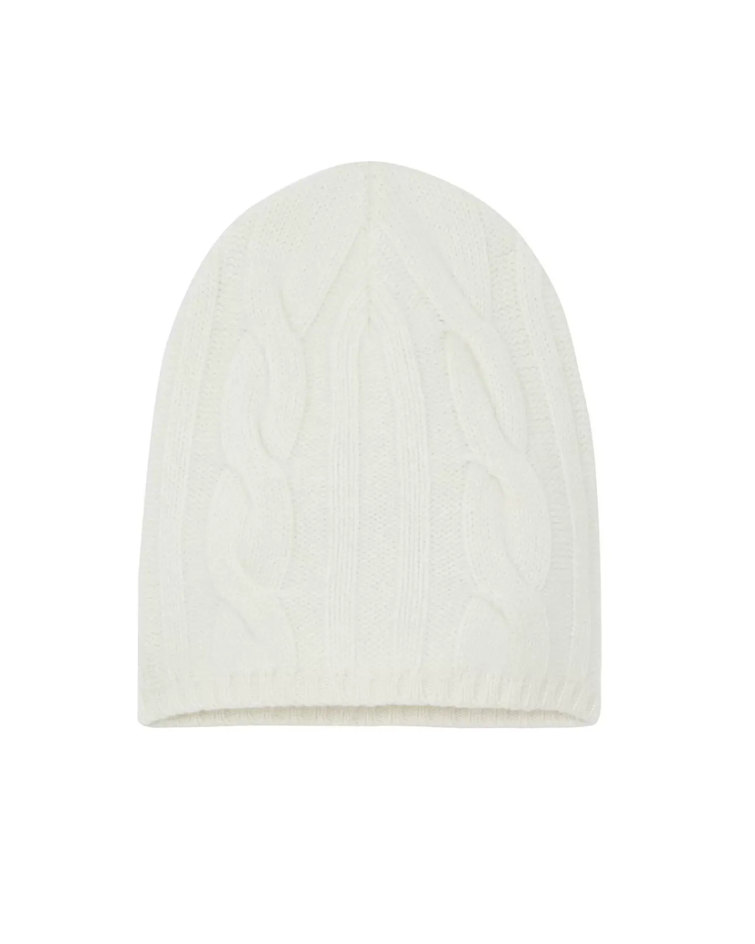 Kujten Hats & Headbands>Cashmere Hat, 8-Threads Blanc