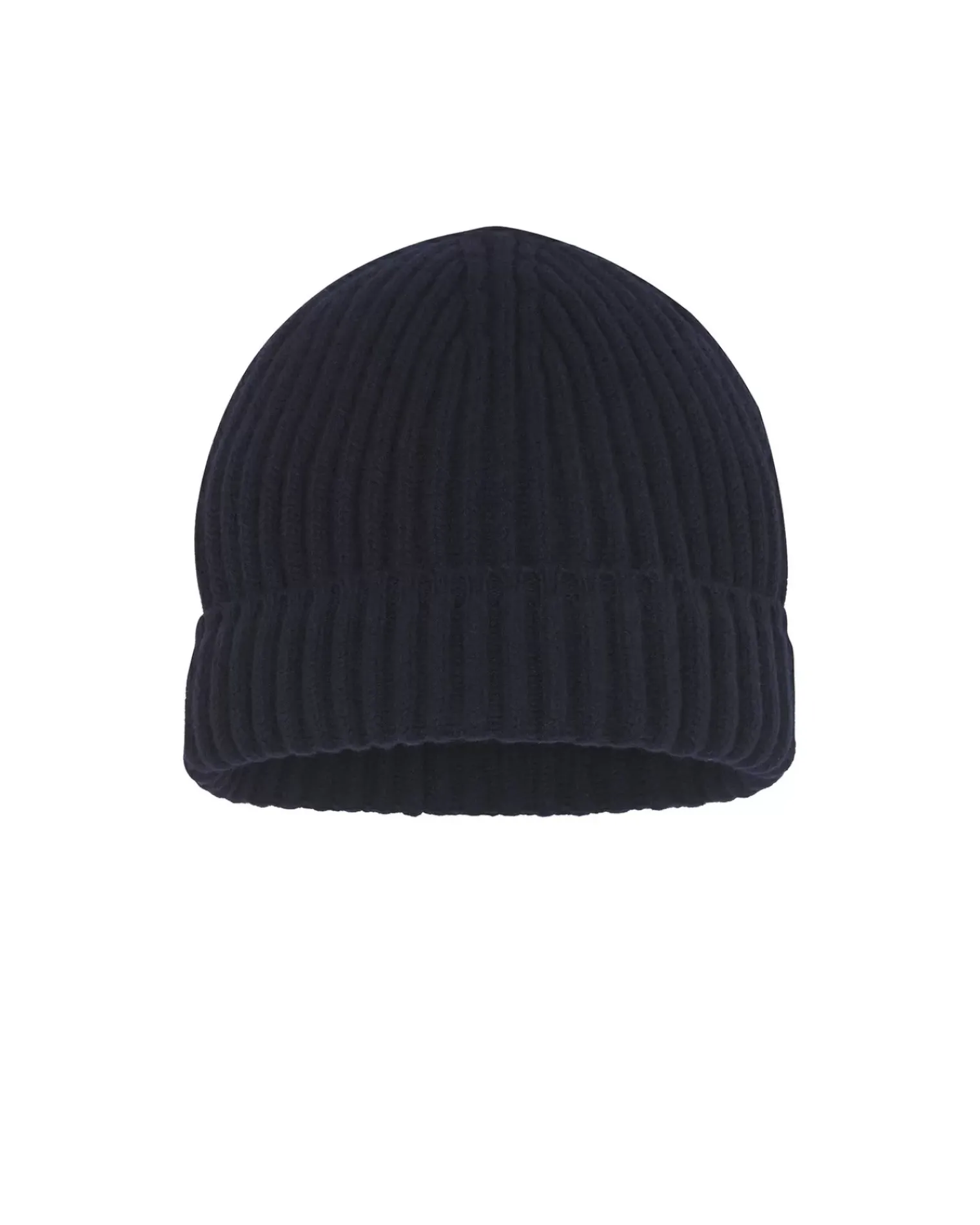 Kujten Hats & Headbands>Cashmere Hat, 6-Threads Bleu Marine Fonce
