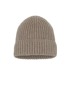 Kujten Hats & Headbands>Cashmere Hat, 6-Threads Beige Taupe