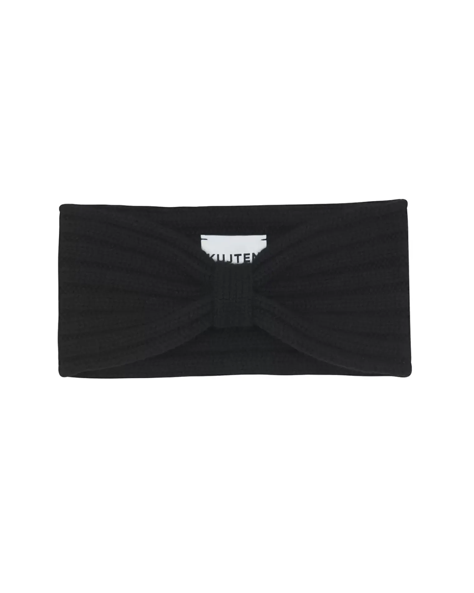 Kujten Hats & Headbands>Cashmere Headband, 10-Threads Noir