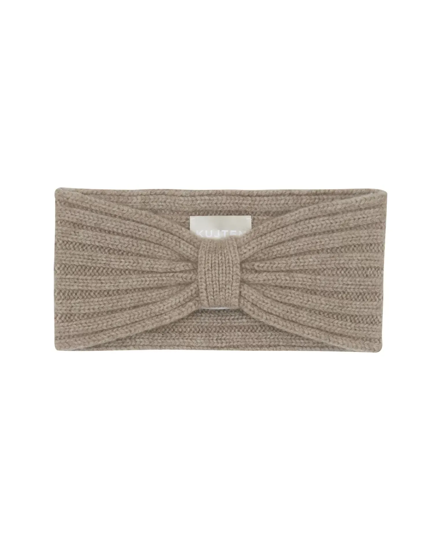 Kujten Hats & Headbands>Cashmere Headband, 10-Threads Beige Taupe