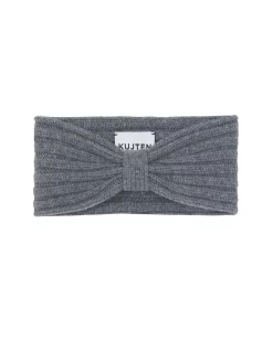 Kujten Hats & Headbands>Cashmere Headband, 10-Threads Gris Flanelle