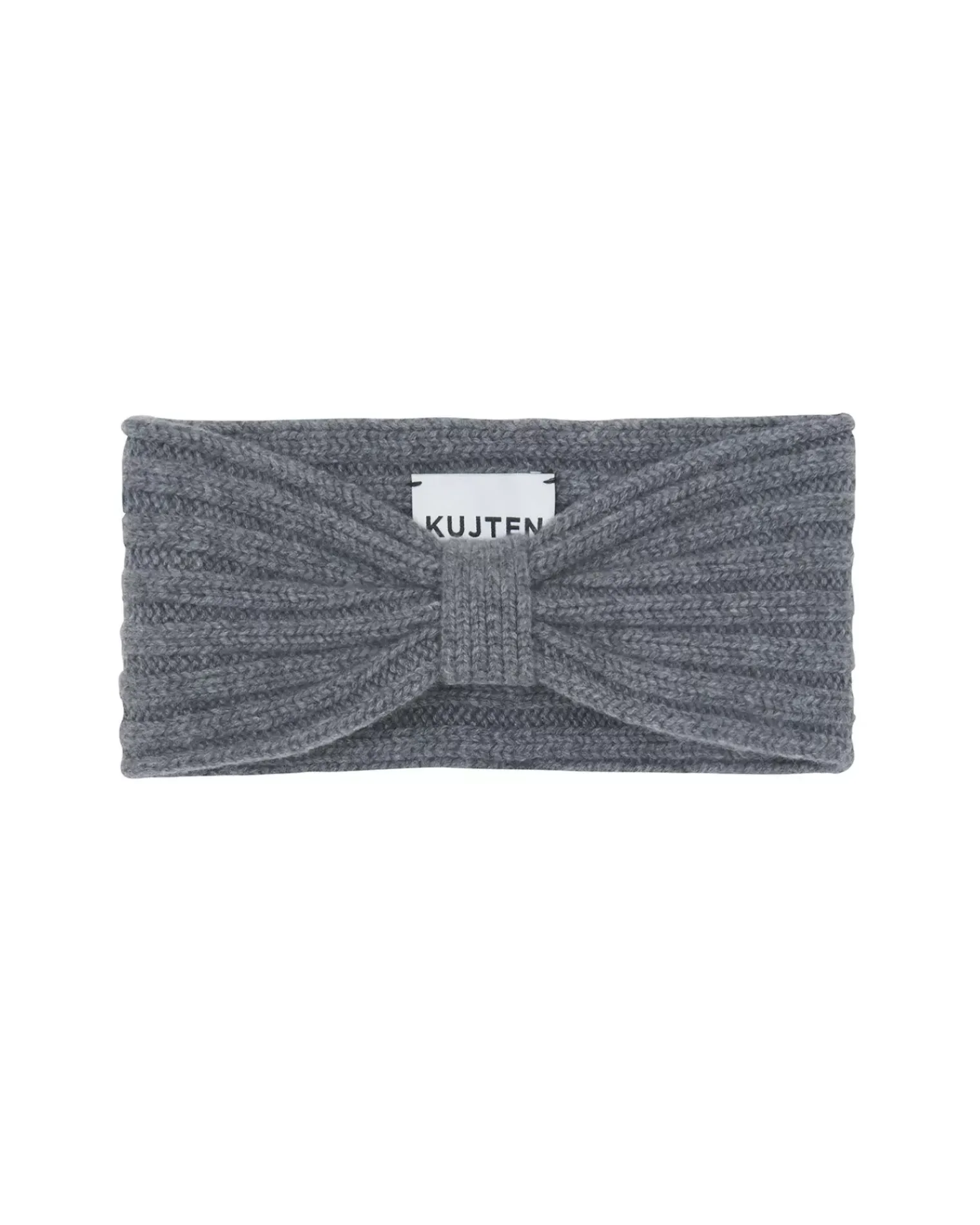 Kujten Hats & Headbands>Cashmere Headband, 10-Threads Gris Flanelle