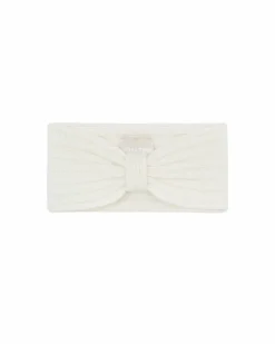 Kujten Hats & Headbands>Cashmere Headband, 10-Threads Blanc