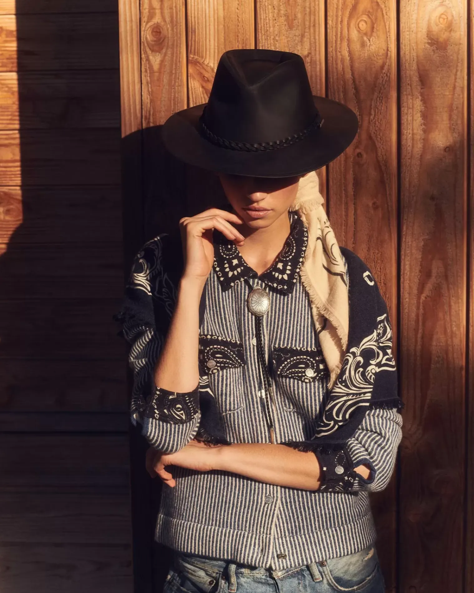 Kujten Jackets & Vests>Cashmere Jacket, 4-Threads Jeans Fonce
