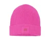 Kujten Hats & Headbands>Cashmere Logo Hat, 6-Threads Rose Neon