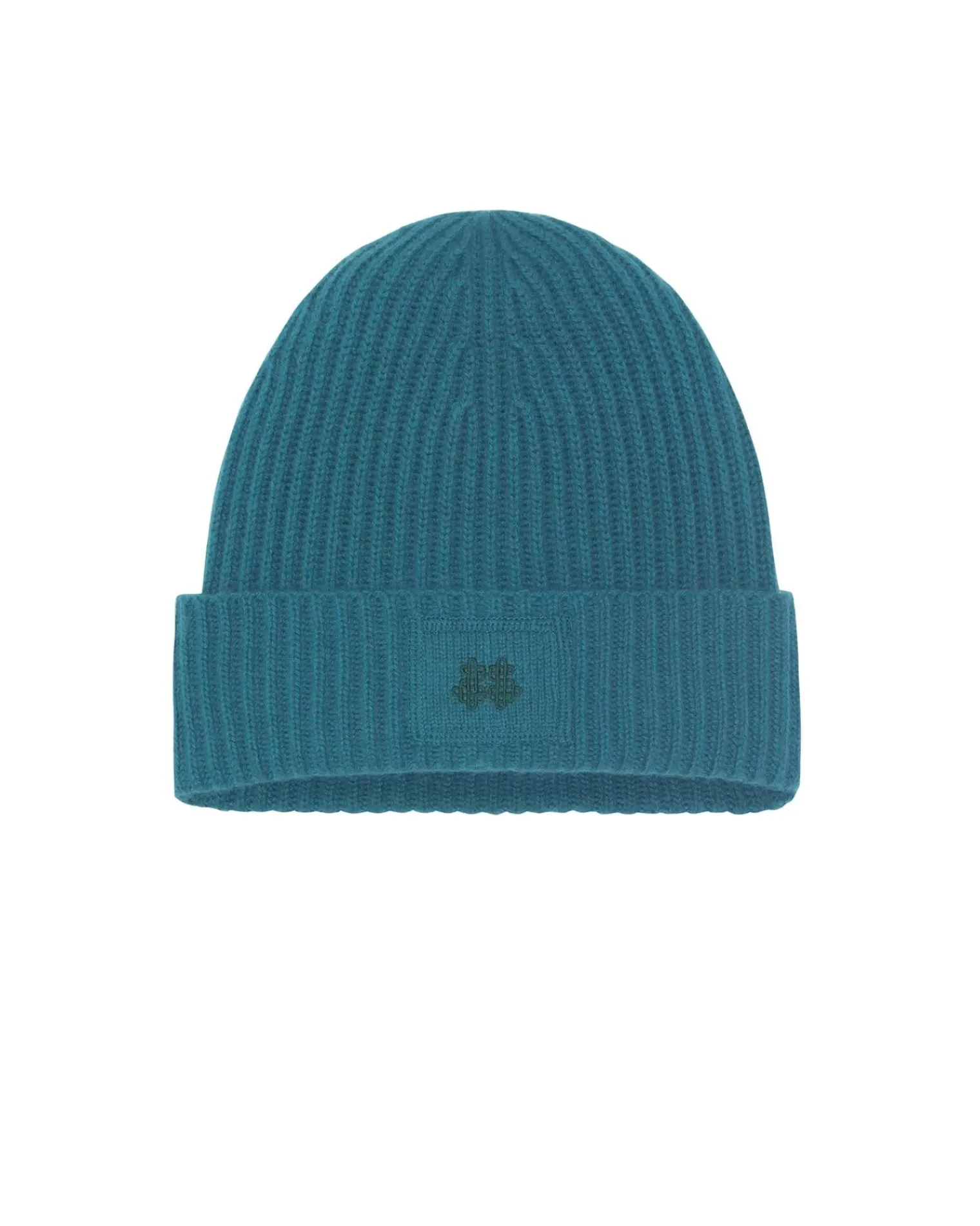 Kujten Hats & Headbands>Cashmere Logo Hat, 6-Threads Vert Perroquet