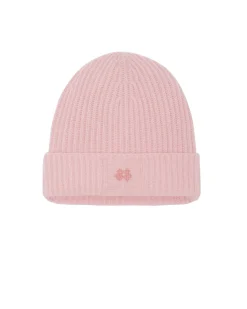 Kujten Hats & Headbands>Cashmere Logo Hat, 6-Threads Kaki Vert