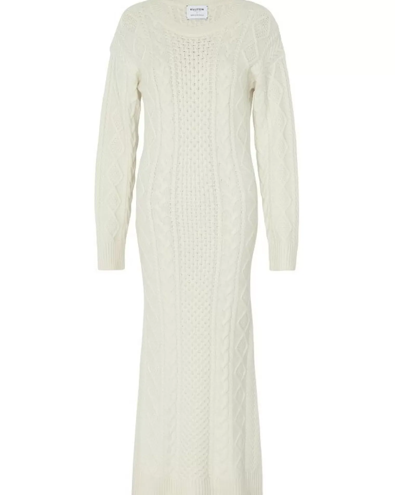 Kujten Dresses & Skirts>Cashmere Long Dress Blanc Vintage