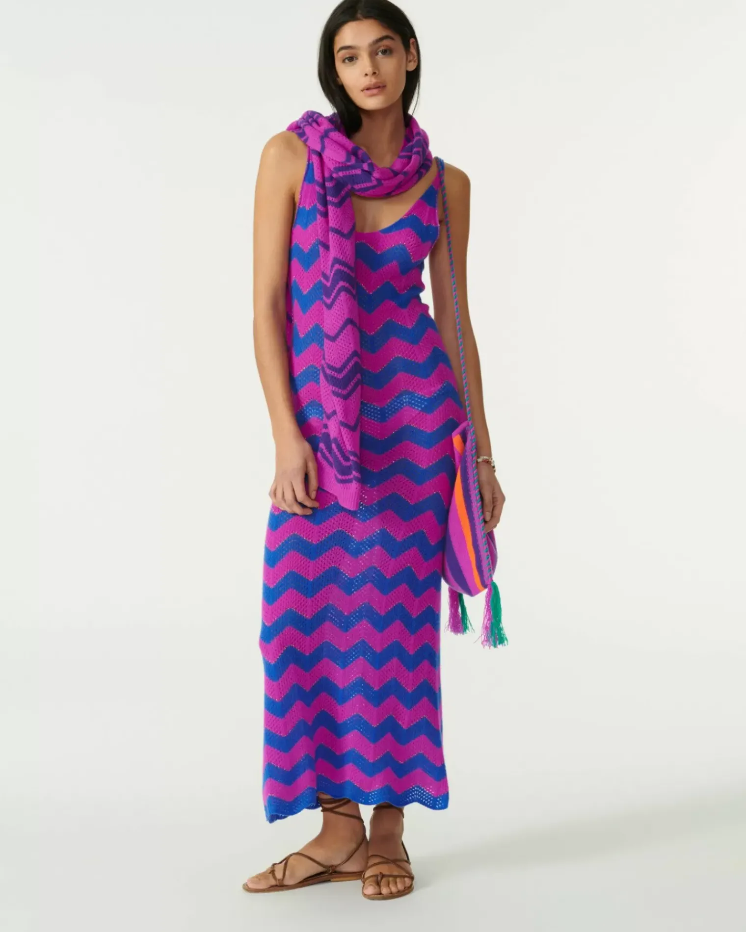 Kujten Dresses & Skirts>Cashmere Long Tank Dress Deep Kabalos