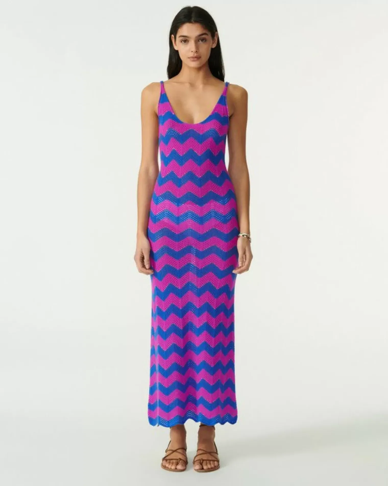 Kujten Dresses & Skirts>Cashmere Long Tank Dress Deep Kabalos