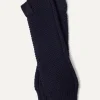 Kujten Gloves & Mittens>Cashmere Mittens Bleu Marine Fonce