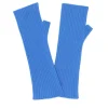 Kujten Gloves & Mittens>Cashmere Mittens Bleu Kabalos