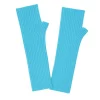 Kujten Gloves & Mittens>Cashmere Mittens Bleu Turquoise