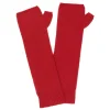 Kujten Gloves & Mittens>Cashmere Mittens Rouge