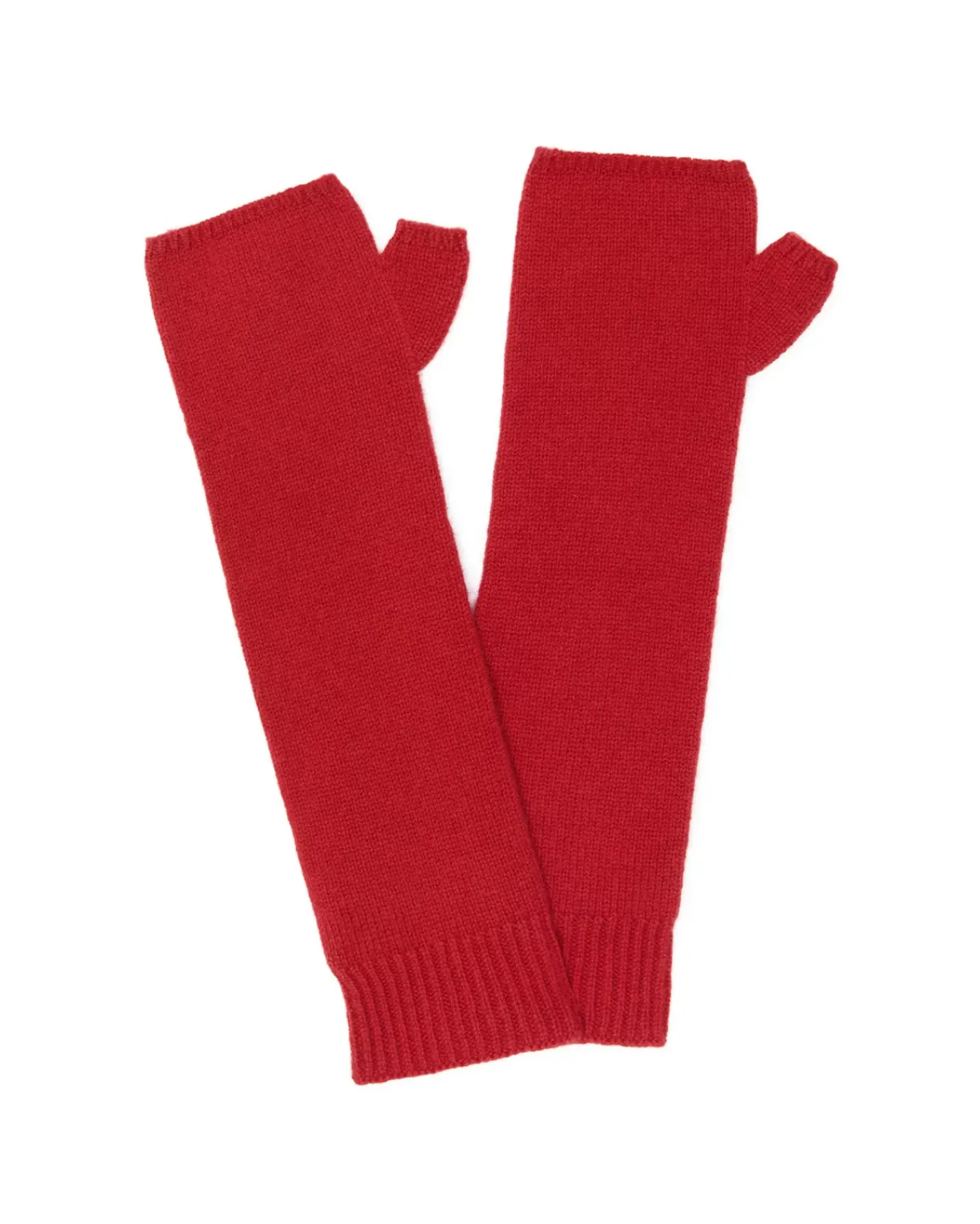 Kujten Gloves & Mittens>Cashmere Mittens Rouge