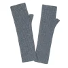 Kujten Gloves & Mittens>Cashmere Mittens, 2-Threads Gris Flanelle
