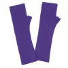 Kujten Gloves & Mittens>Cashmere Mittens, 2-Threads Deep Purple