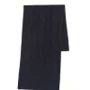 Kujten Scarves & Snoods>Cashmere Scarf, 6-Threads Bleu Marine Fonce