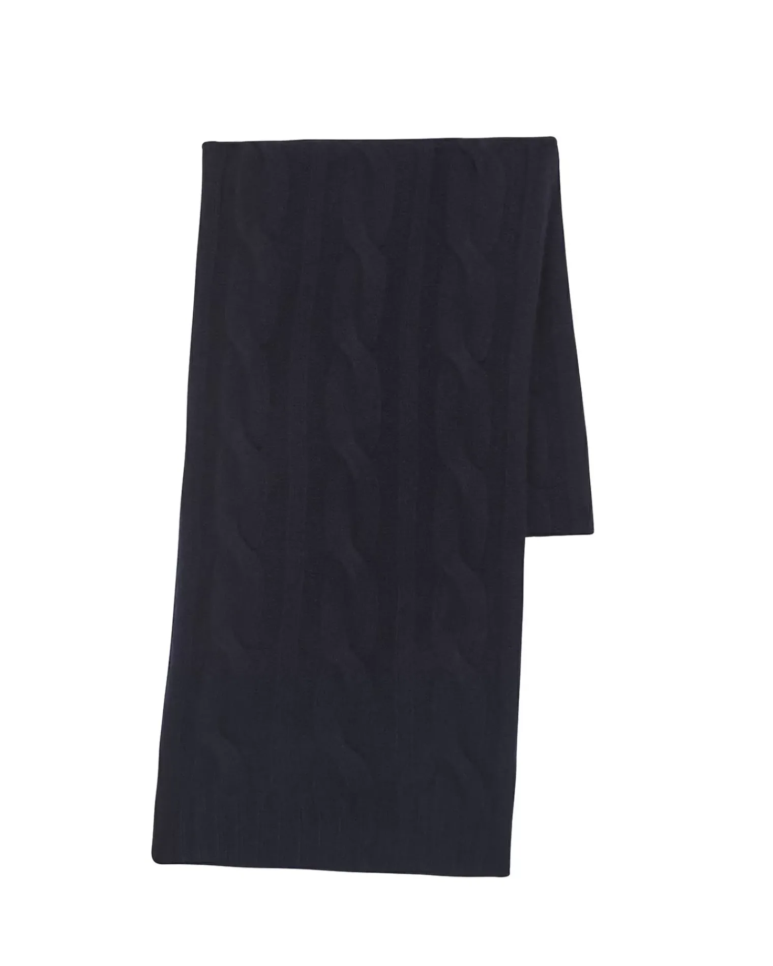 Kujten Scarves & Snoods>Cashmere Scarf, 6-Threads Bleu Marine Fonce