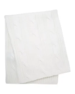 Kujten Scarves & Snoods>Cashmere Scarf, 6-Threads Blanc