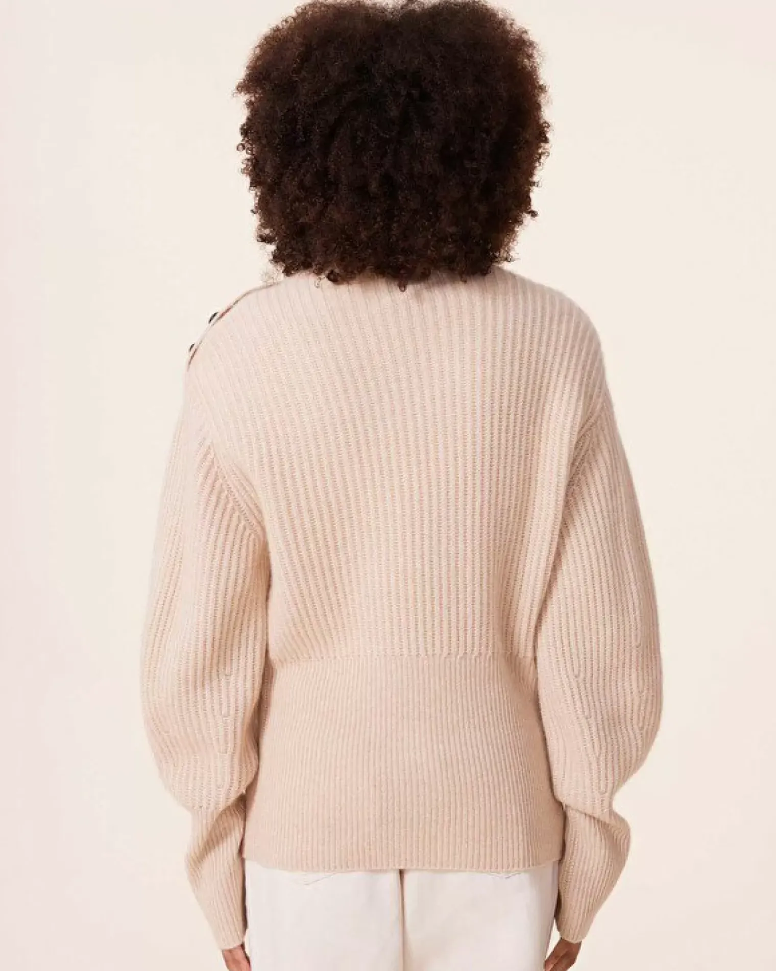 Kujten Sweaters & Sweatshirts>Chimney Neck Cashmere Sweater, 6-Threads Organique