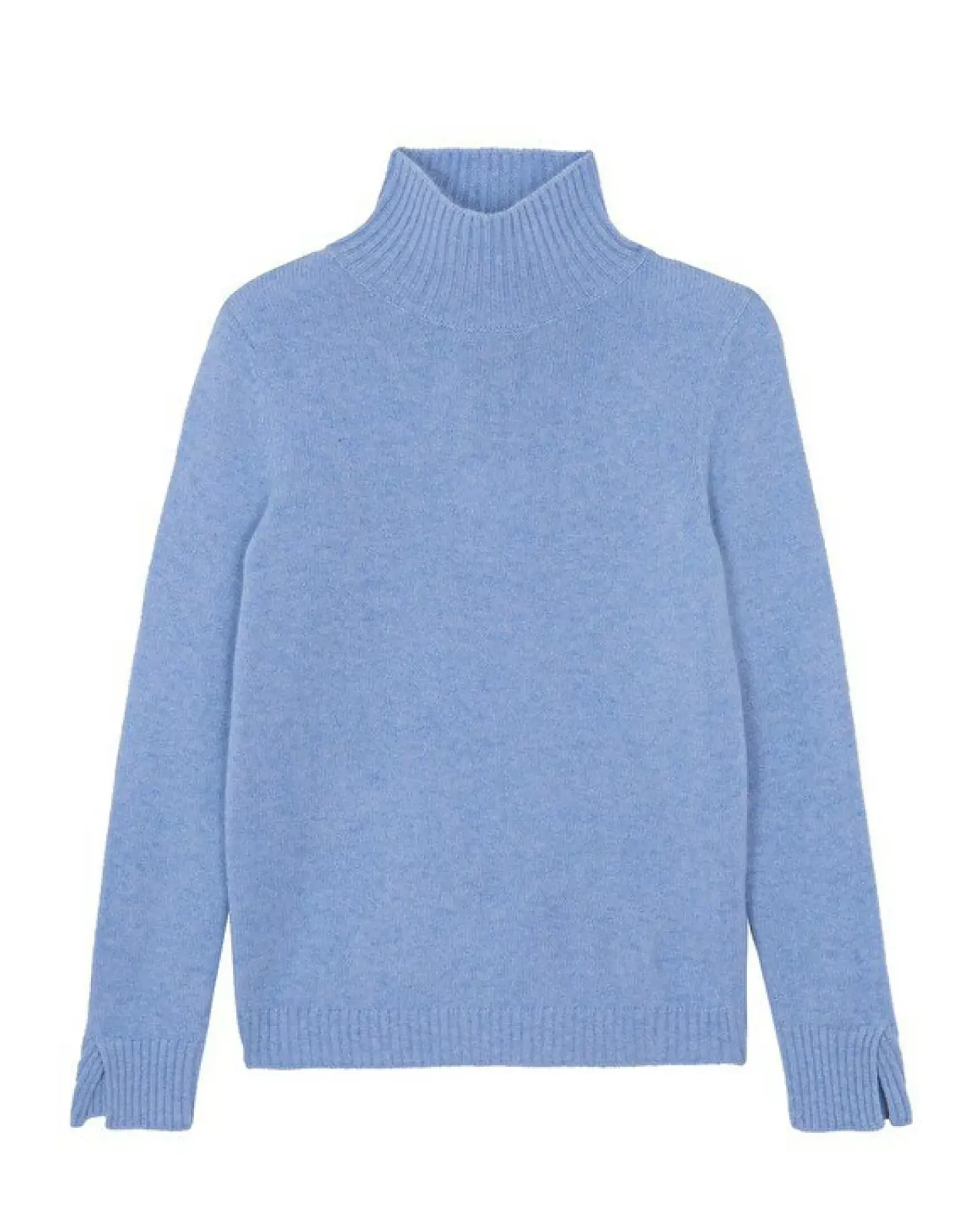 Kujten Sweaters & Sweatshirts>Chimney Neck Cashmere Sweater, 4-Threads Jeans