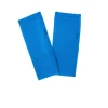 Kujten Gloves & Mittens>Contrast Edge Cashmere Mittens Bleu Kabalos