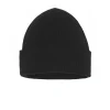 Kujten Hats & Headbands>Cuffed Beanie, 2-Threads Noir