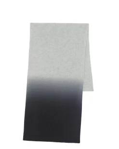 Kujten Scarves & Snoods>Dip Dye Off-Gauge Cashmere Scarf Gris Bouleau